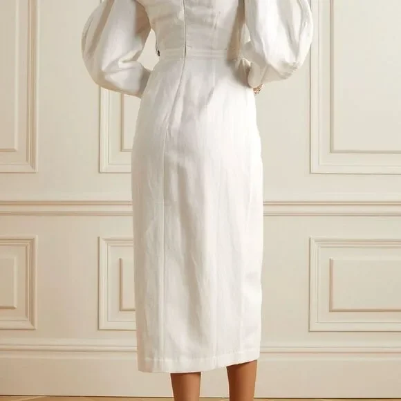 Mara Hoffman Leonara Dress white Size 0 - Picture 2 of 6